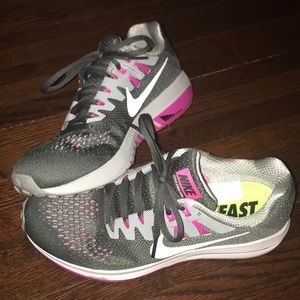 Nike “run fast” sneakers